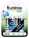 Uniross Genopladelige Batterier AA 2600 mAh